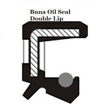 NEW TC 12X25X7 DOUBLE LIPS METRIC OIL DUST SEAL 12mm X 25mm X 7mm 